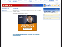Tablet Screenshot of financiar.info-heaven.ro