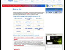 Tablet Screenshot of director-web.info-heaven.ro